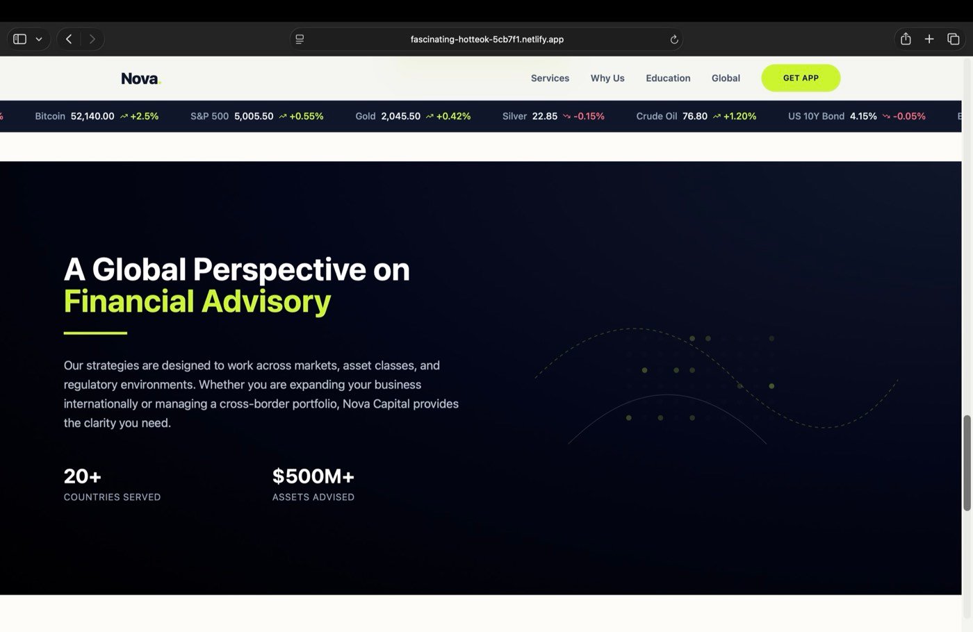Nova Capital, screen 4